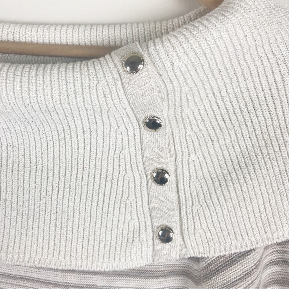 White House Black Market Off-the-Shoulder Sweater - Picture 7 of 8